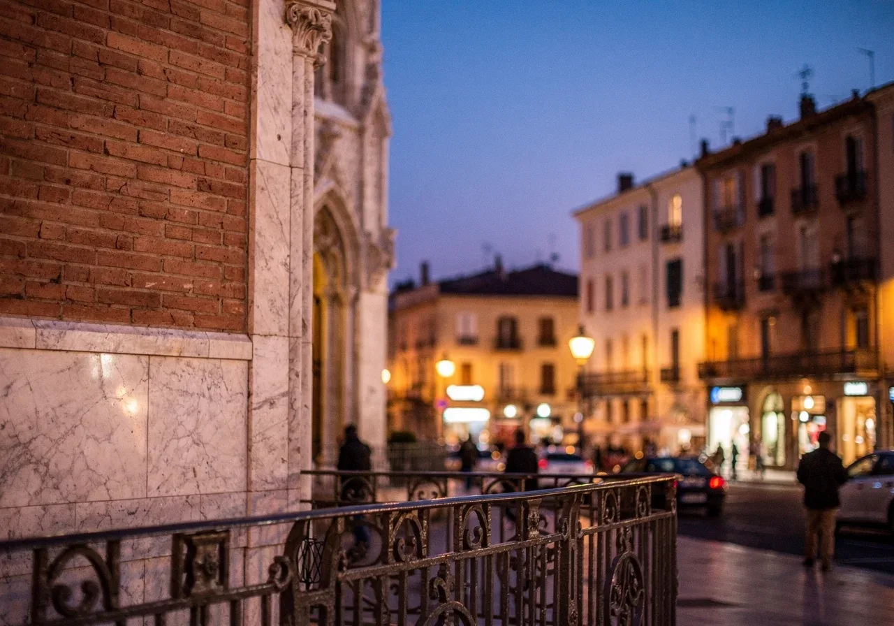 Vue de Perpignan et de ses environs